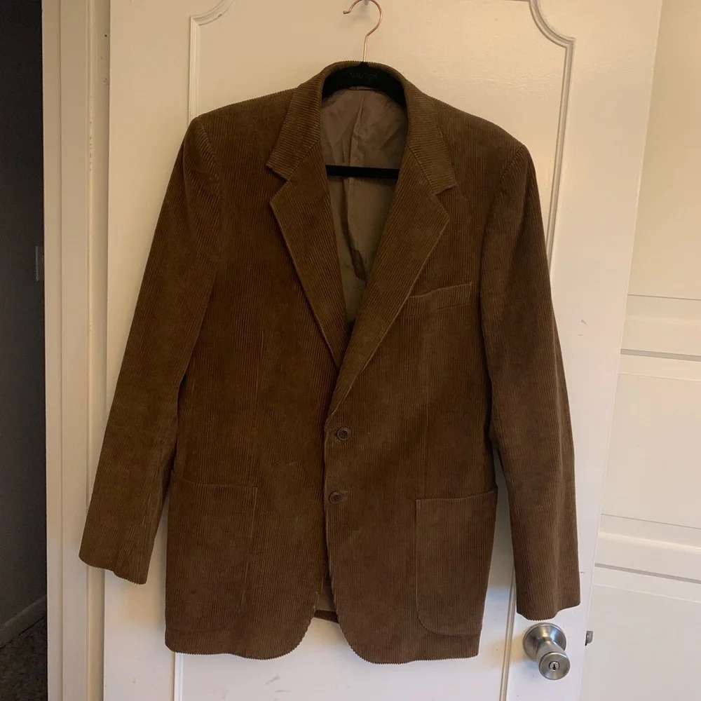 Vintage Sears from the 70's brown corduroy blazer - Picture 5 of 16